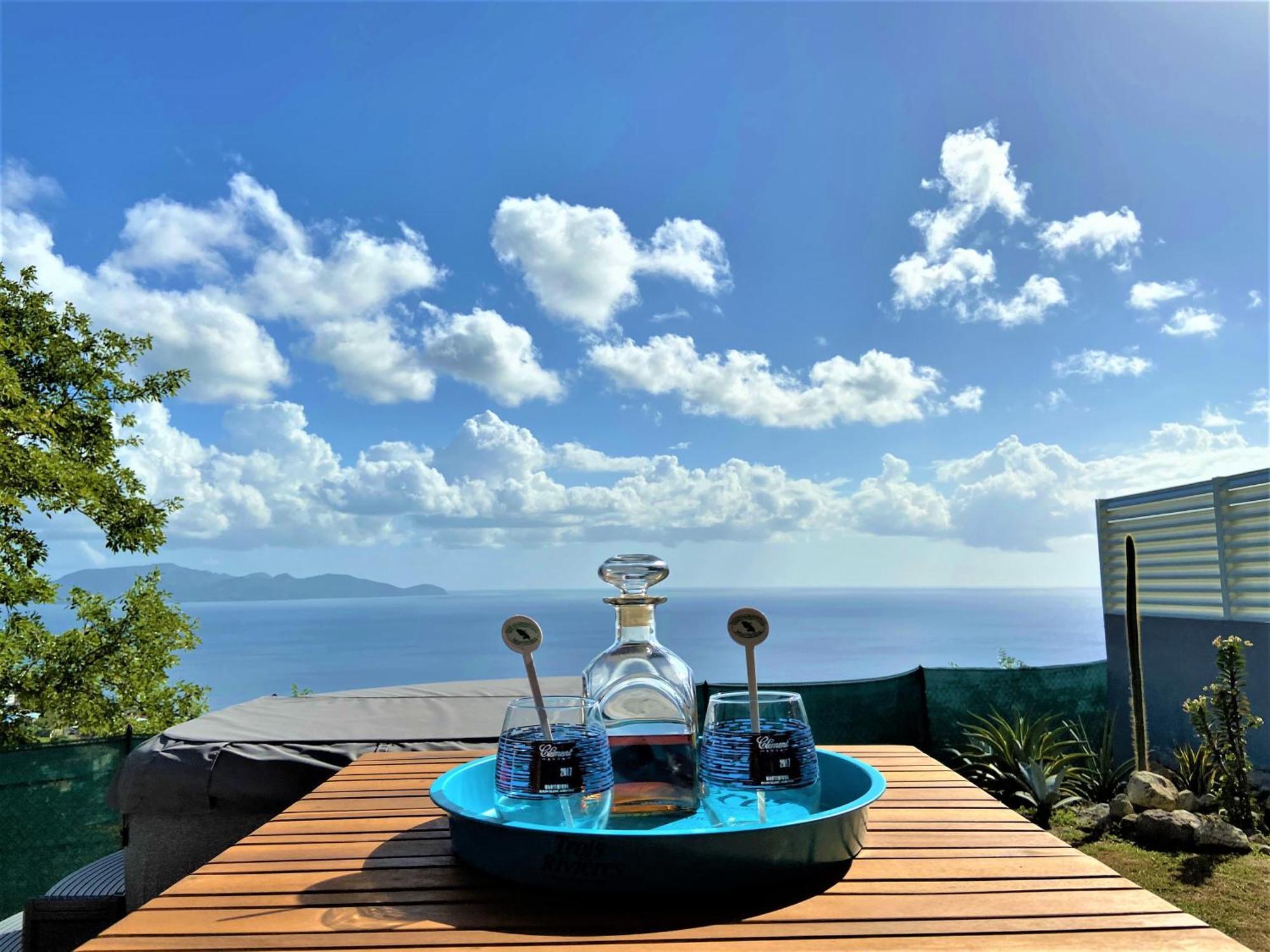 Bungalow Palbea Superieur Avec Spa Et Vue Mer Schoelcher Eksteriør bilde